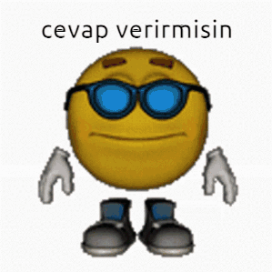 A Smiley Face Wearing Sunglasses Is Giving A Thumbs Up Sign GIF