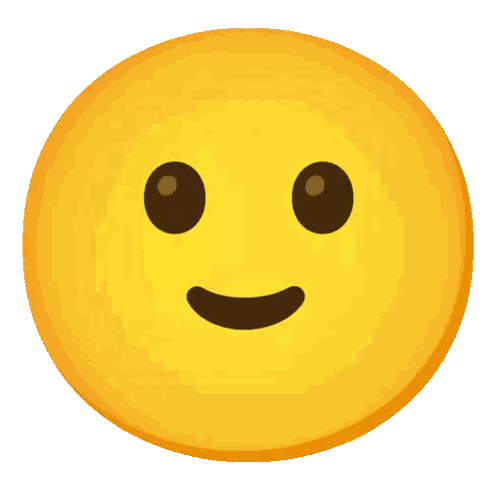 a smiley face with its mouth wide open