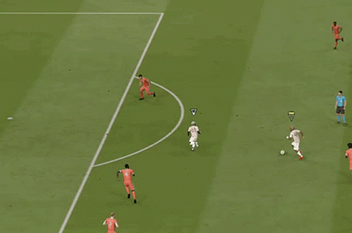 a soccer field with the words what a save on the bottom