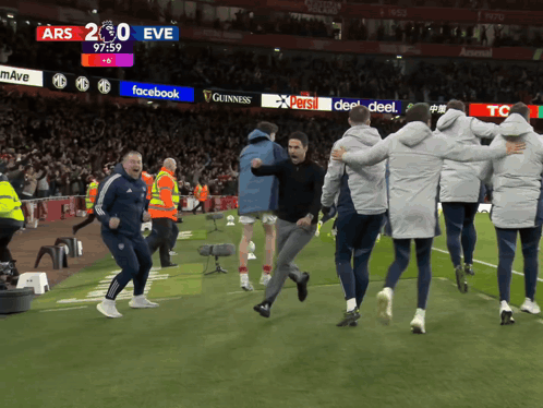 A Soccer Game Between Ars And Eve Is Going On GIF