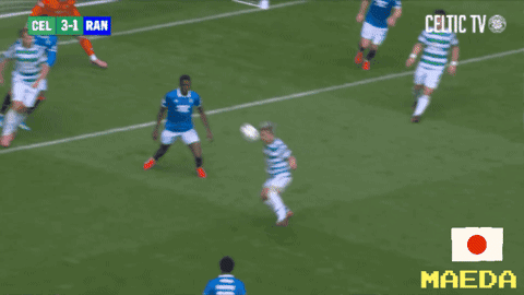 A Soccer Game Between Celtic And Ran Is Being Broadcast On Celtic Tv GIF
