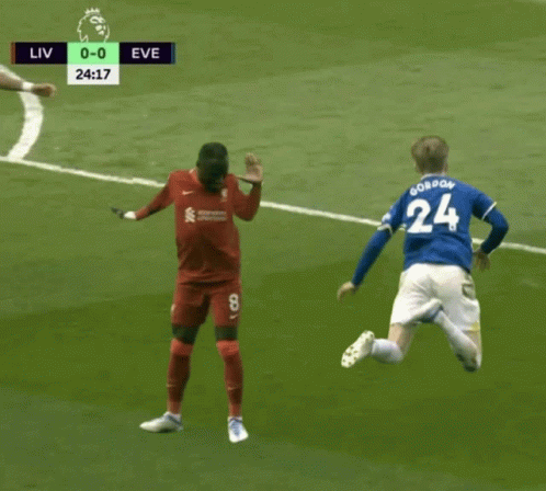 A Soccer Game Between Liv And Eve Is Going On GIF