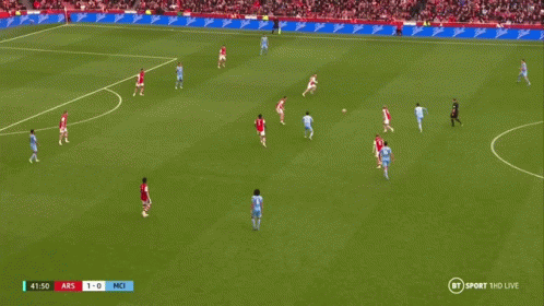a soccer game is being broadcasted on bt sport
