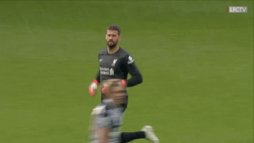 A Soccer Game Is Being Broadcasted On Lfctv GIF