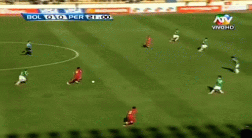 a soccer game is being broadcasted on vivo hd