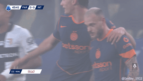 a soccer game is being played between betsson and int