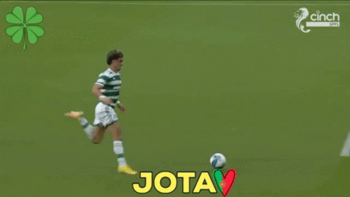 A Soccer Game Is Being Played In Front Of An Advertisement For Magners Beer GIF