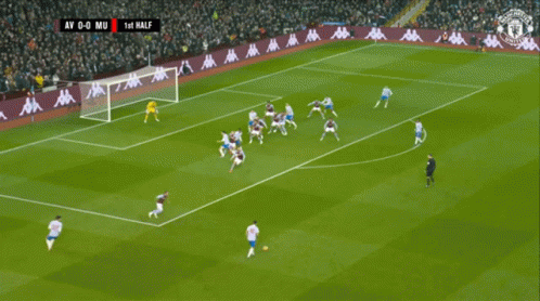 A Soccer Game Is Being Played With A Kappastore.eu Banner In The Background GIF