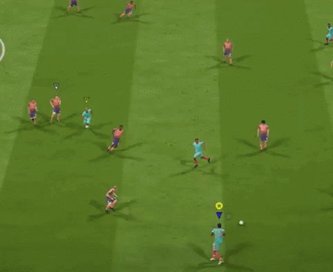 A Soccer Game Is Being Played With Sir Harry Kane On The Field GIF