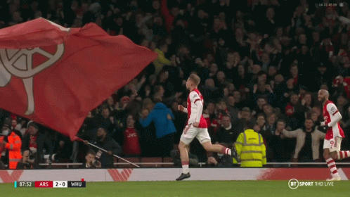 A Soccer Game Is Being Shown On Bt Sport GIF