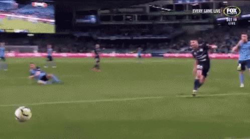 A Soccer Game Is Being Shown On Fox GIF