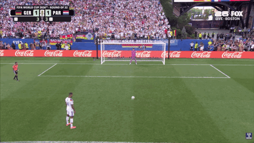 A Soccer Game Is Being Shown On Fox GIF