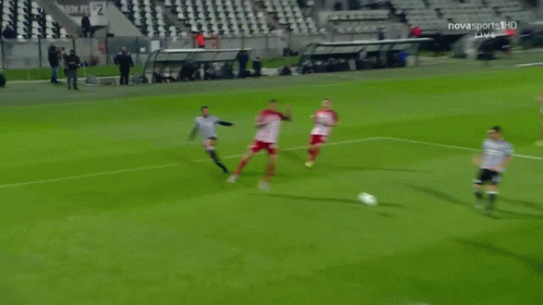 A Soccer Game Is Being Shown On Nova Sports 1 Hd Live GIF