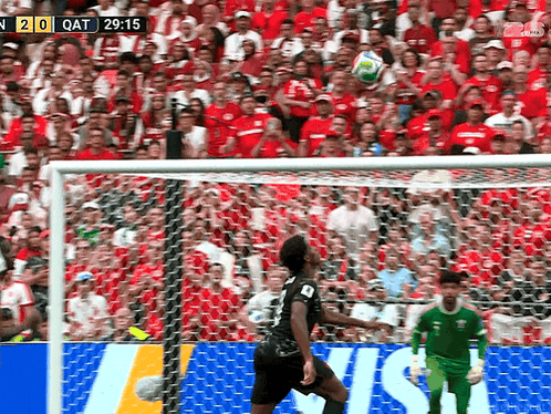 A Soccer Game Is Going On And The Score Is 20 Qat GIF