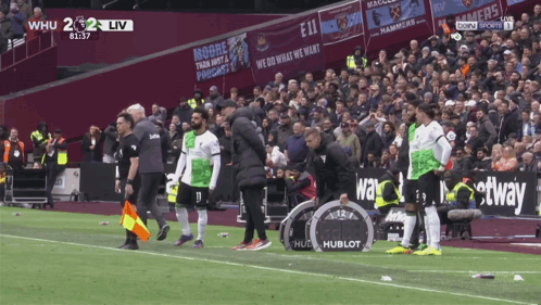 A Soccer Game Is Underway And The Score Is 2 To 2 Liv GIF