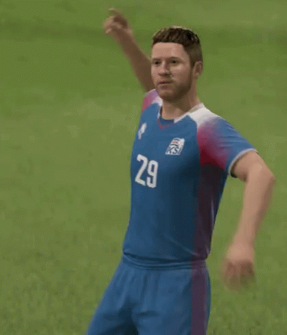 A Soccer Player Giving A Thumbs Up With The Words Fifa Time Below Him GIF