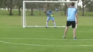 A Soccer Player In A Blue Jersey With The Word Everton On The Front GIF