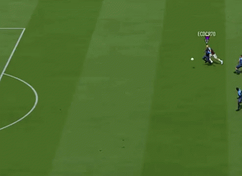 A Soccer Player In A Red Jersey Stands On The Field GIF