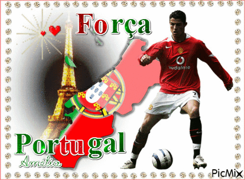 A Soccer Player In A Red Jersey That Says Vodafone GIF