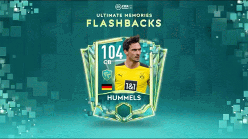 A Soccer Player Named Hummels Is Featured In A Fifa Game GIF