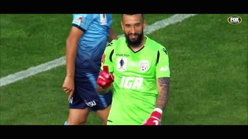 A Soccer Player Wearing A Green Jersey That Says Iger On It GIF