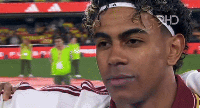 A Soccer Player Wearing A Headband With The Word Chr On It GIF