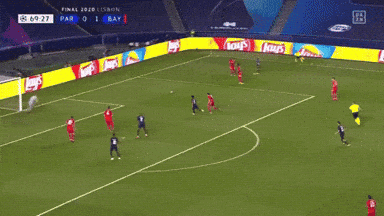 a soccer player wearing a jersey that says all stands on the field