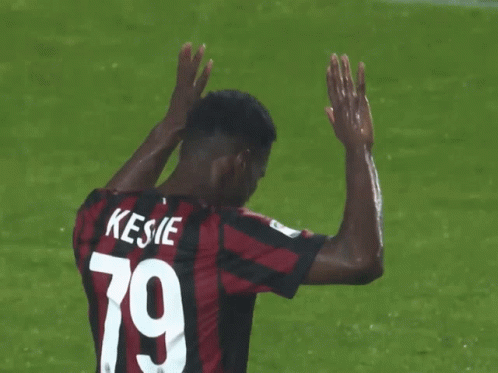 A Soccer Player Wearing A Kesme Jersey With The Number 79 On It GIF