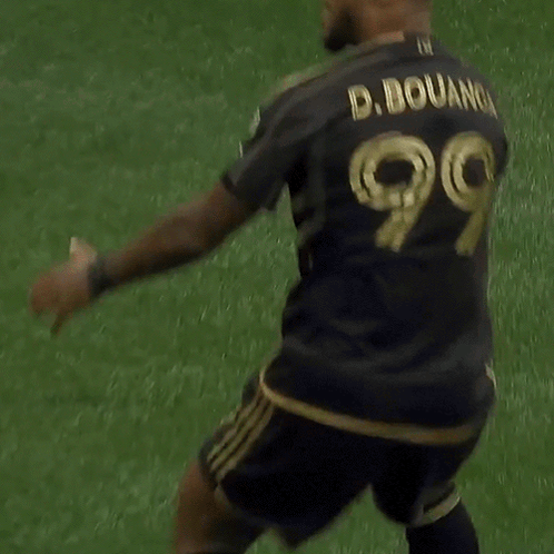 A Soccer Player Wearing A Number 99 Jersey GIF