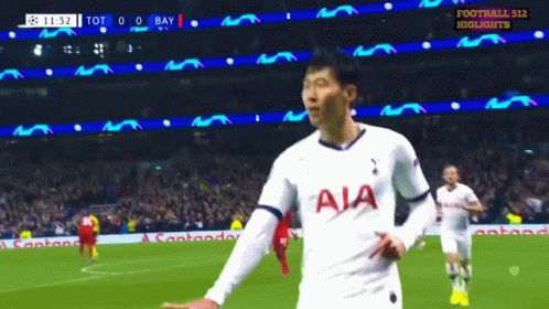 A Soccer Player Wearing A White Aia Jersey GIF