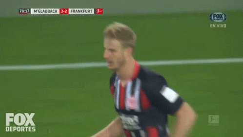 A Soccer Player Wears A Jersey That Says Indeed GIF