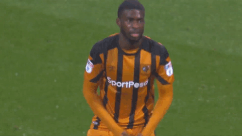 A Soccer Player Wears A Jersey That Says Sportpesa On It GIF
