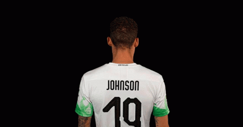 A Soccer Player With The Name Johnson On His Jersey GIF