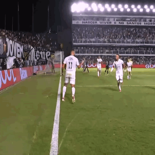 A Soccer Player With The Number 11 On His Back GIF