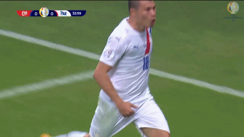 a soccer player with the number 11 on his shirt