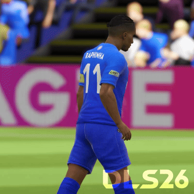 a soccer player with the number 11 on the back of his jersey