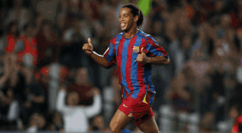A Soccer Player With The Number 13 On His Jersey Stands On The Field GIF