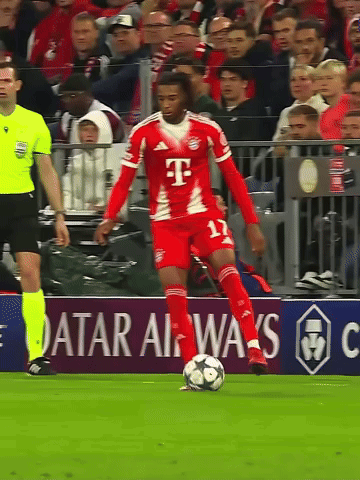 A Soccer Player With The Number 17 On His Jersey GIF