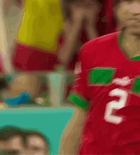 A Soccer Player With The Number 2 On His Jersey GIF