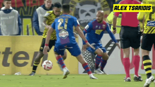 A Soccer Player With The Number 21 On His Shirt GIF
