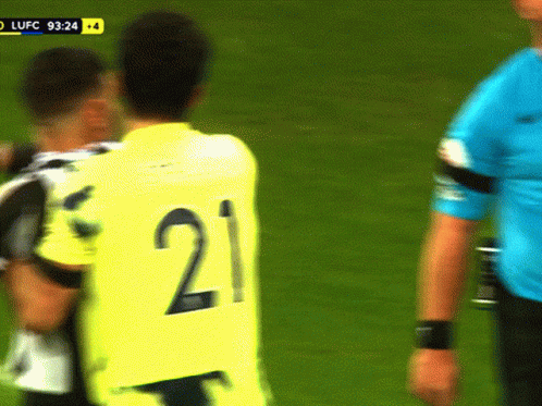 A Soccer Player With The Number 21 On The Back Of His Jersey GIF