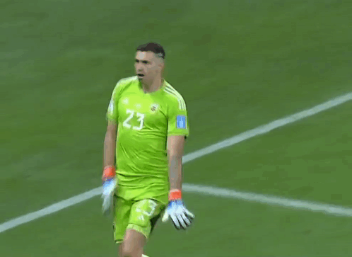 A Soccer Player With The Number 23 On His Shirt GIF