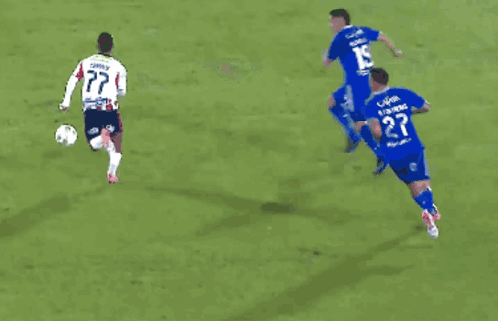 A Soccer Player With The Number 23 On The Back Of His Shirt GIF