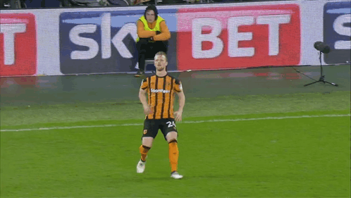 A Soccer Player With The Number 24 On His Shirt GIF