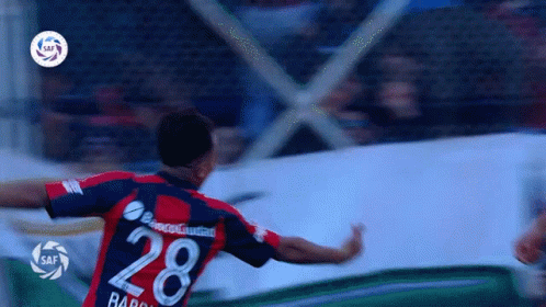 A Soccer Player With The Number 28 On Their Jersey GIF