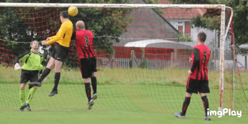A Soccer Player With The Number 3 On The Back Of His Shirt GIF