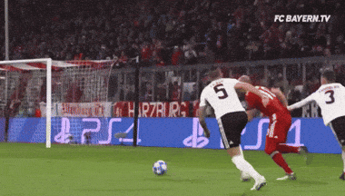 a soccer player with the number 5 on his jersey
