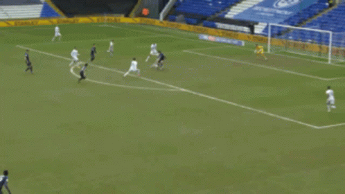 A Soccer Player With The Number 6 On His Back Is Being Lifted By His Teammates GIF