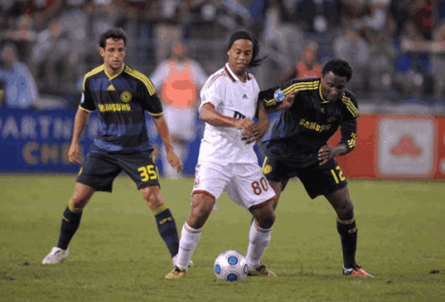 A Soccer Player With The Number 80 On His Shirt GIF