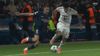 A Soccer Player With The Number 9 On The Back Of His Shirt GIF